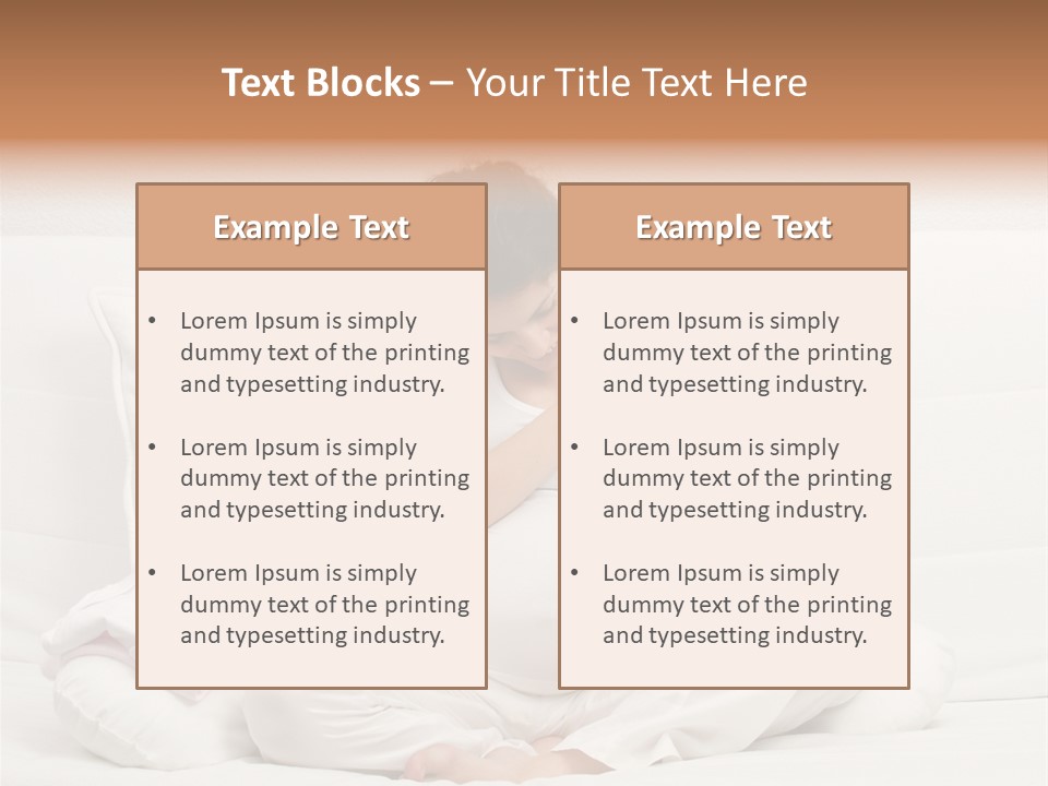 Anticipation Belly Selecting PowerPoint Template