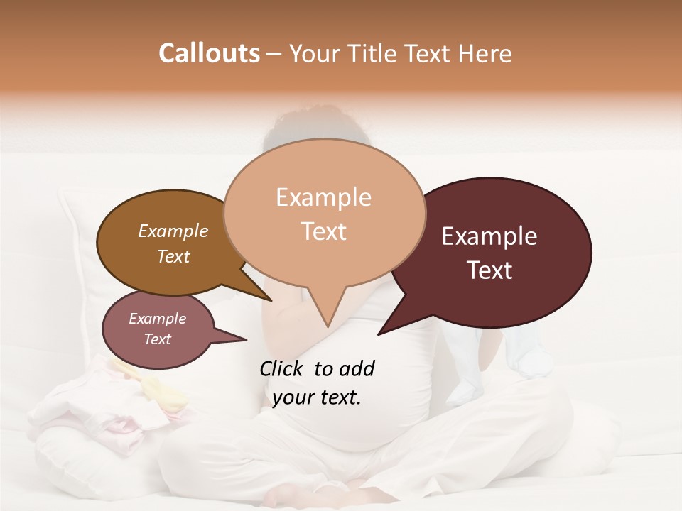 Anticipation Belly Selecting PowerPoint Template