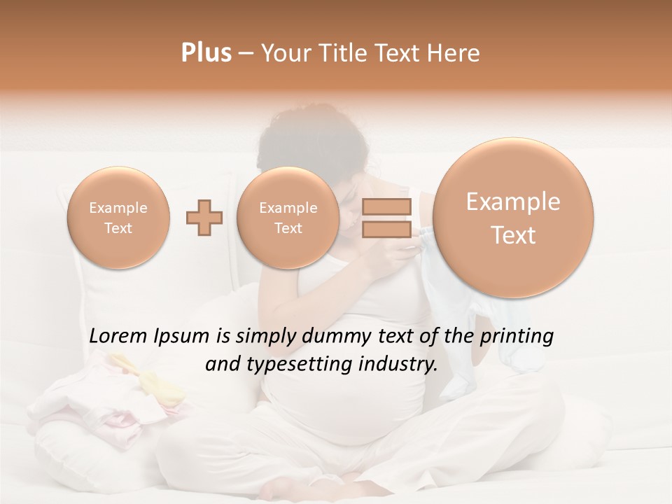 Anticipation Belly Selecting PowerPoint Template