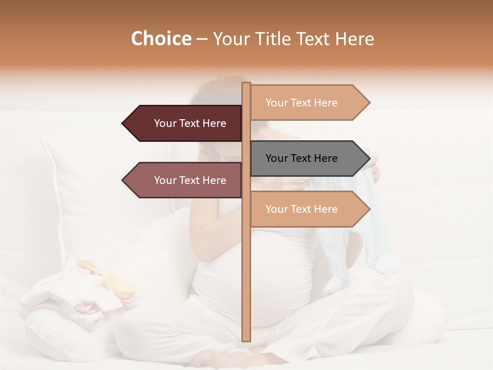 Anticipation Belly Selecting PowerPoint Template