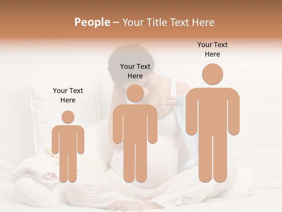 Anticipation Belly Selecting PowerPoint Template