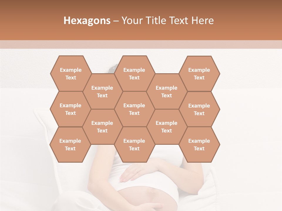 Couch Baby Beautiful PowerPoint Template