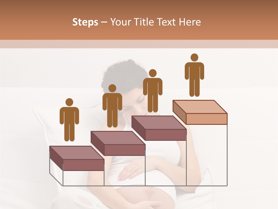 Couch Baby Beautiful PowerPoint Template