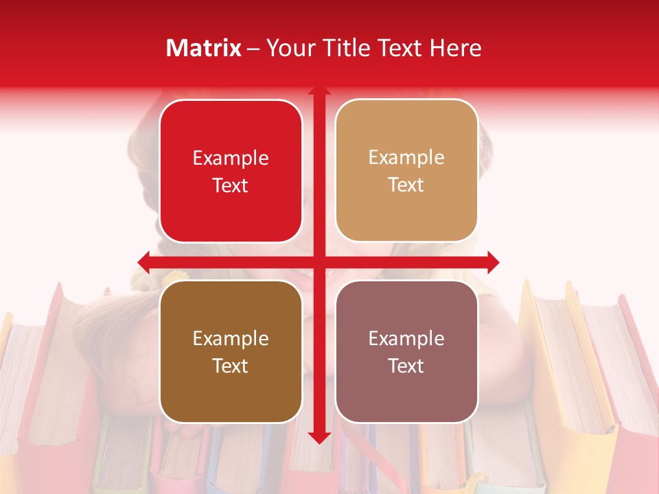 Pile Hardcover Child Prodigy PowerPoint Template