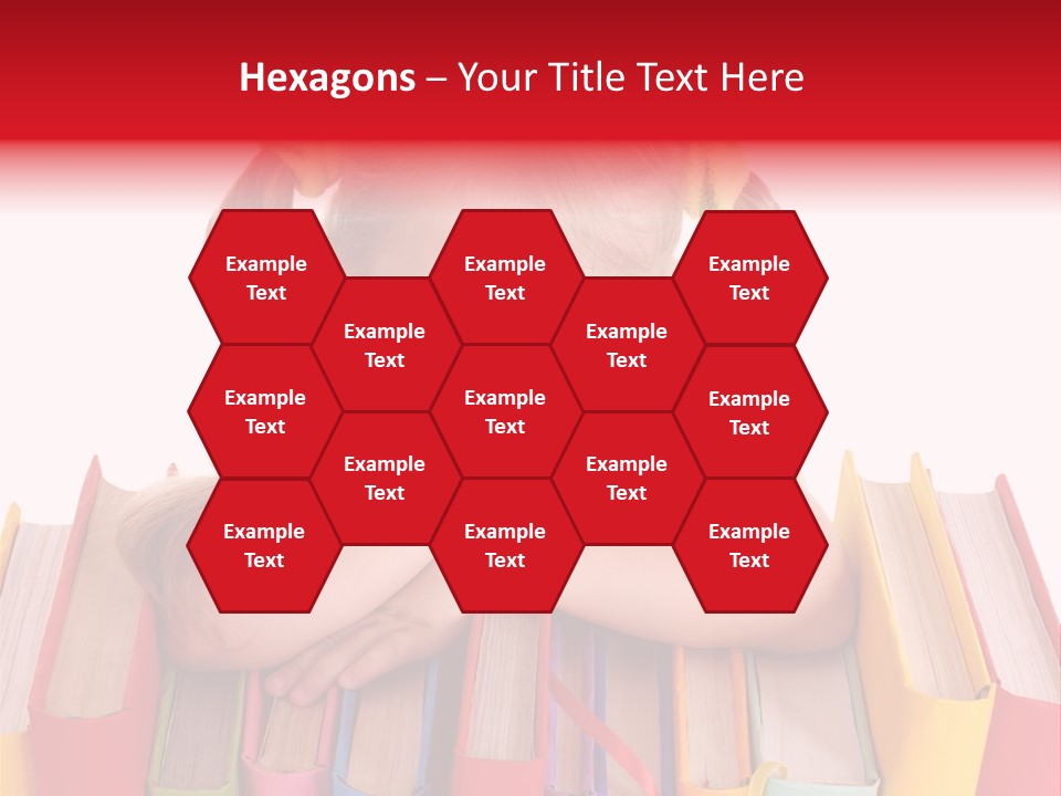 Pile Hardcover Child Prodigy PowerPoint Template