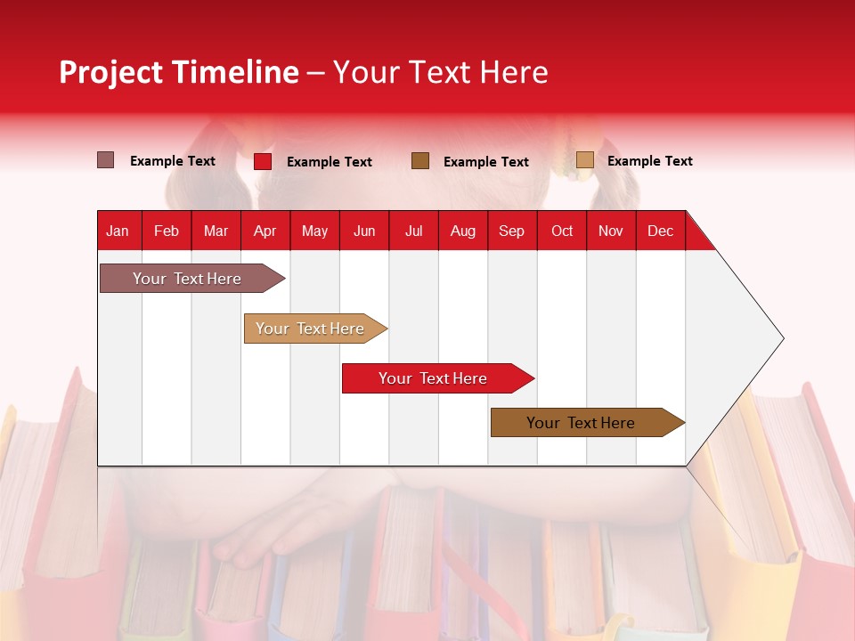 Pile Hardcover Child Prodigy PowerPoint Template