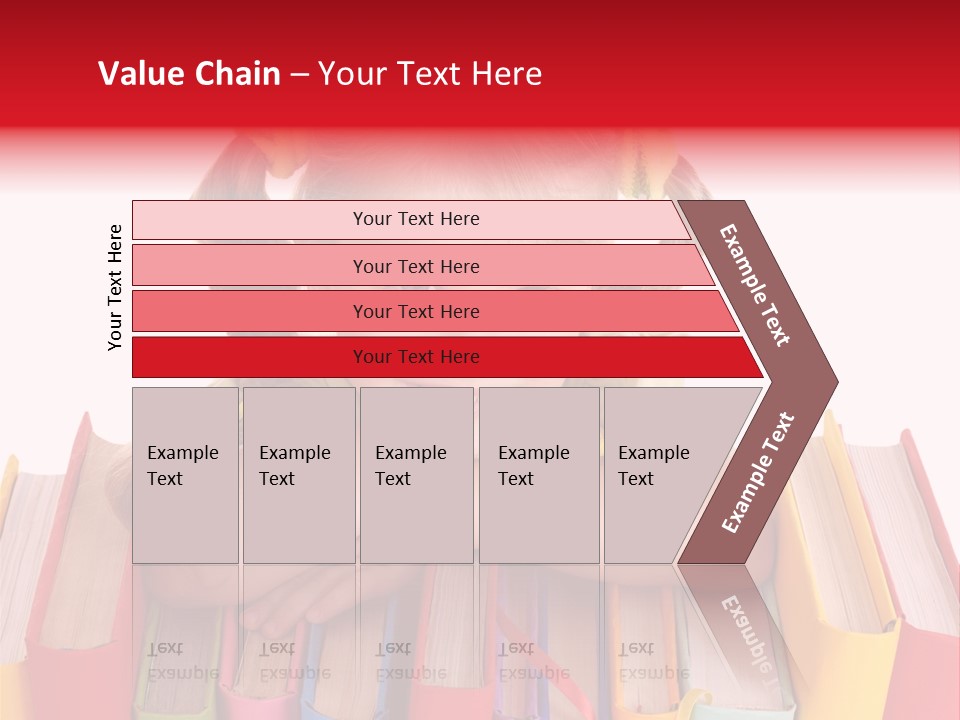 Pile Hardcover Child Prodigy PowerPoint Template