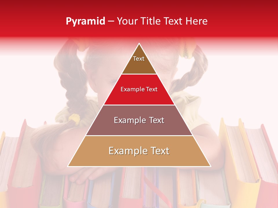 Pile Hardcover Child Prodigy PowerPoint Template