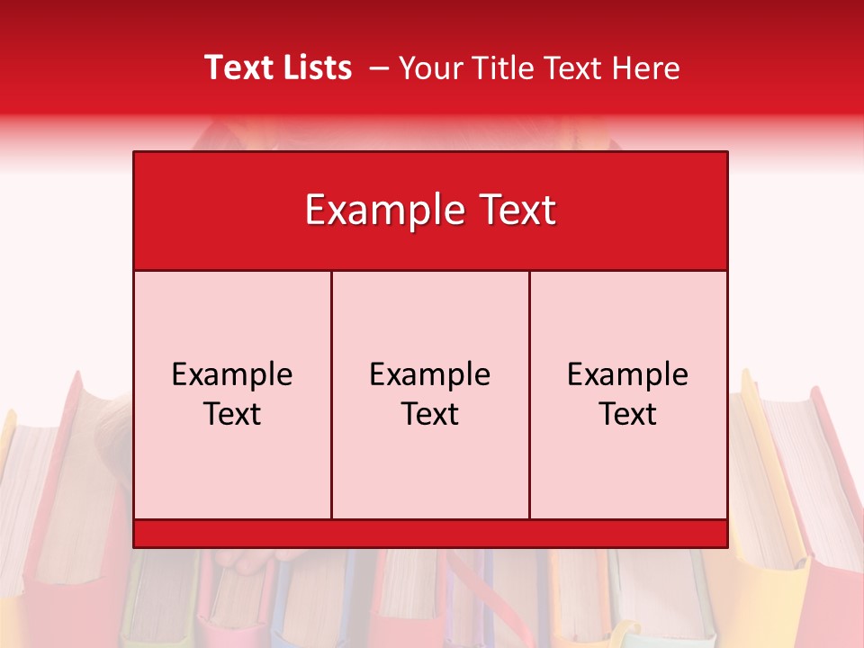 Pile Hardcover Child Prodigy PowerPoint Template
