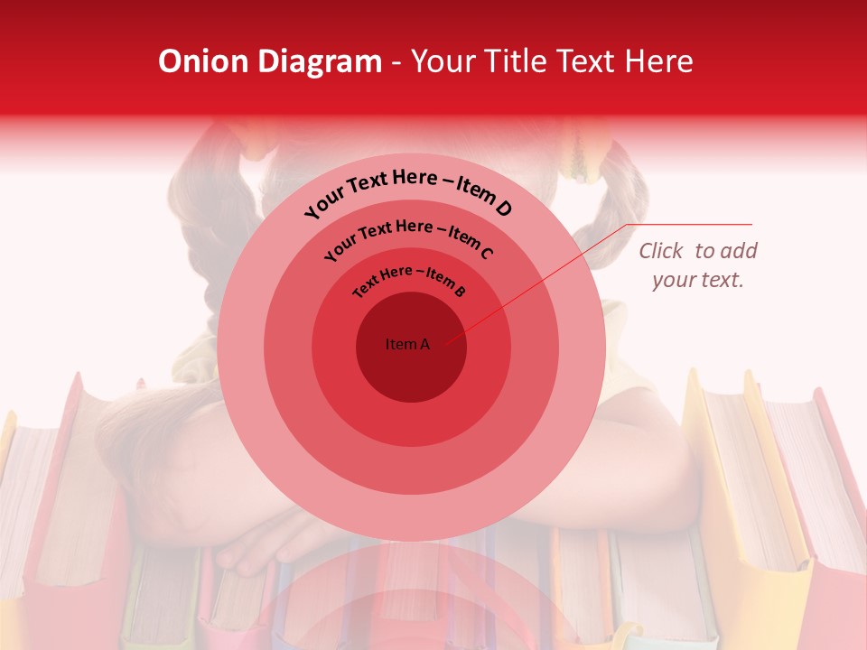 Pile Hardcover Child Prodigy PowerPoint Template