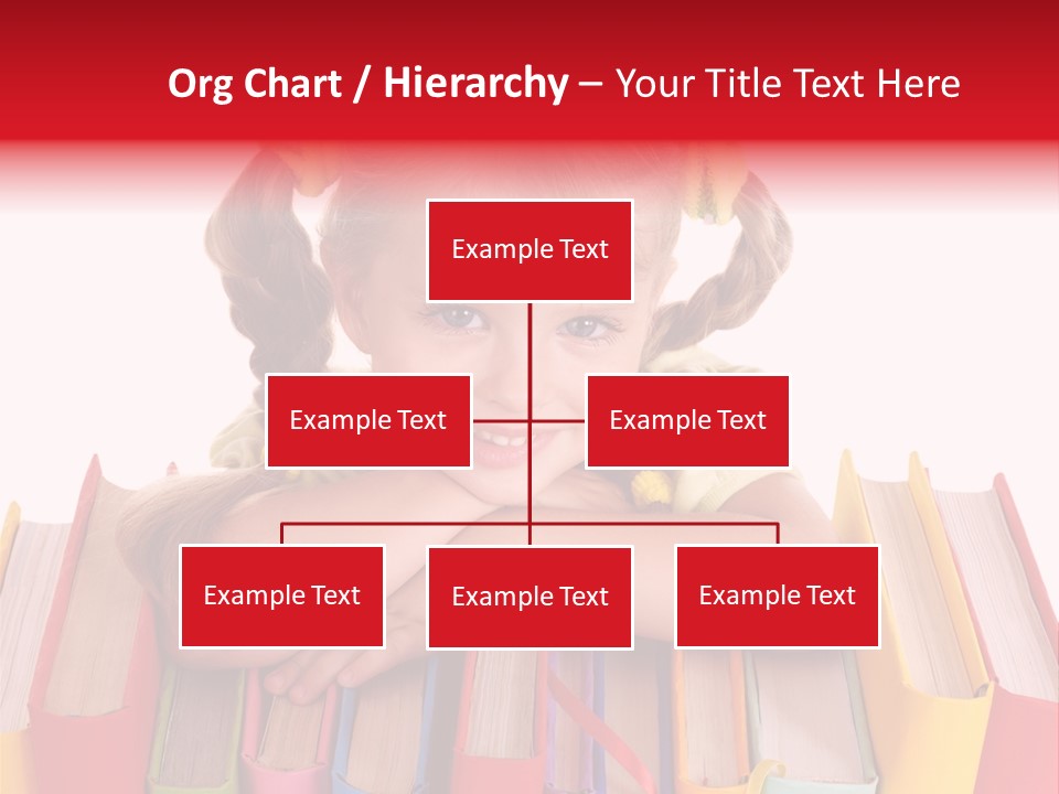 Pile Hardcover Child Prodigy PowerPoint Template