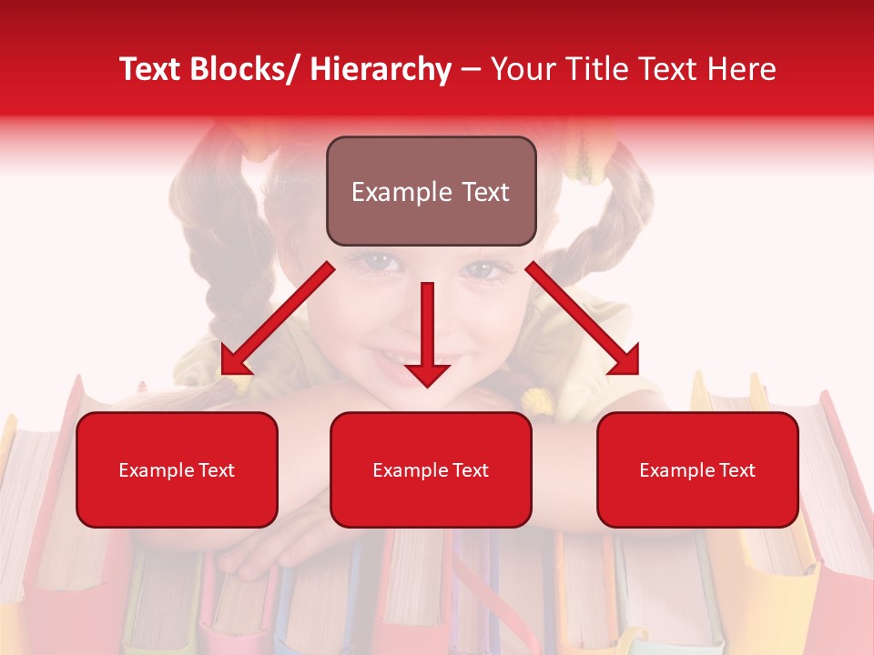 Pile Hardcover Child Prodigy PowerPoint Template