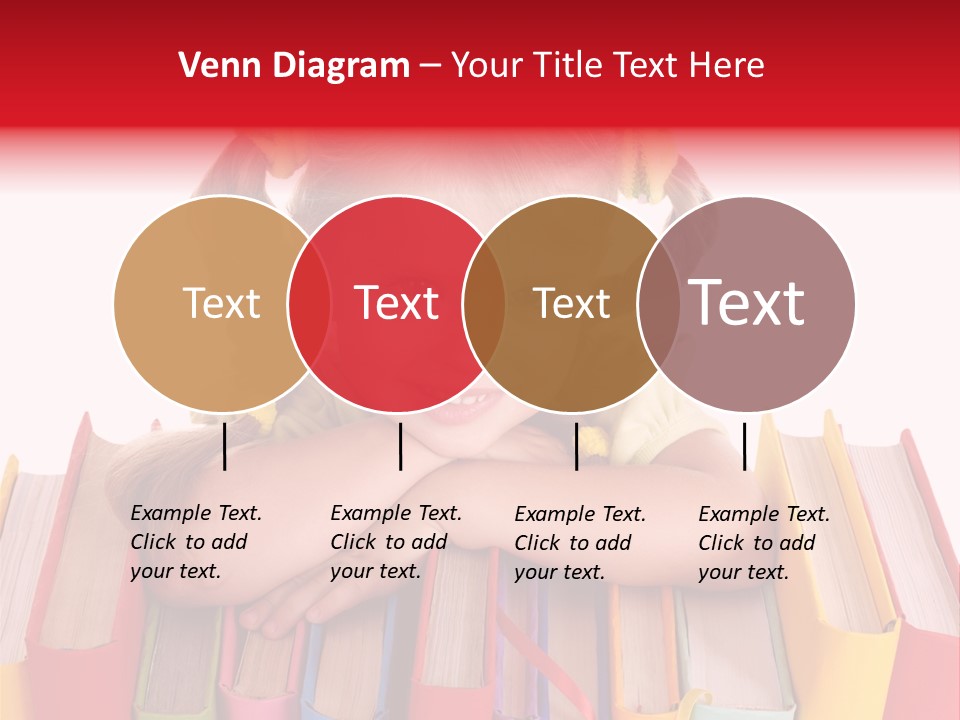 Pile Hardcover Child Prodigy PowerPoint Template