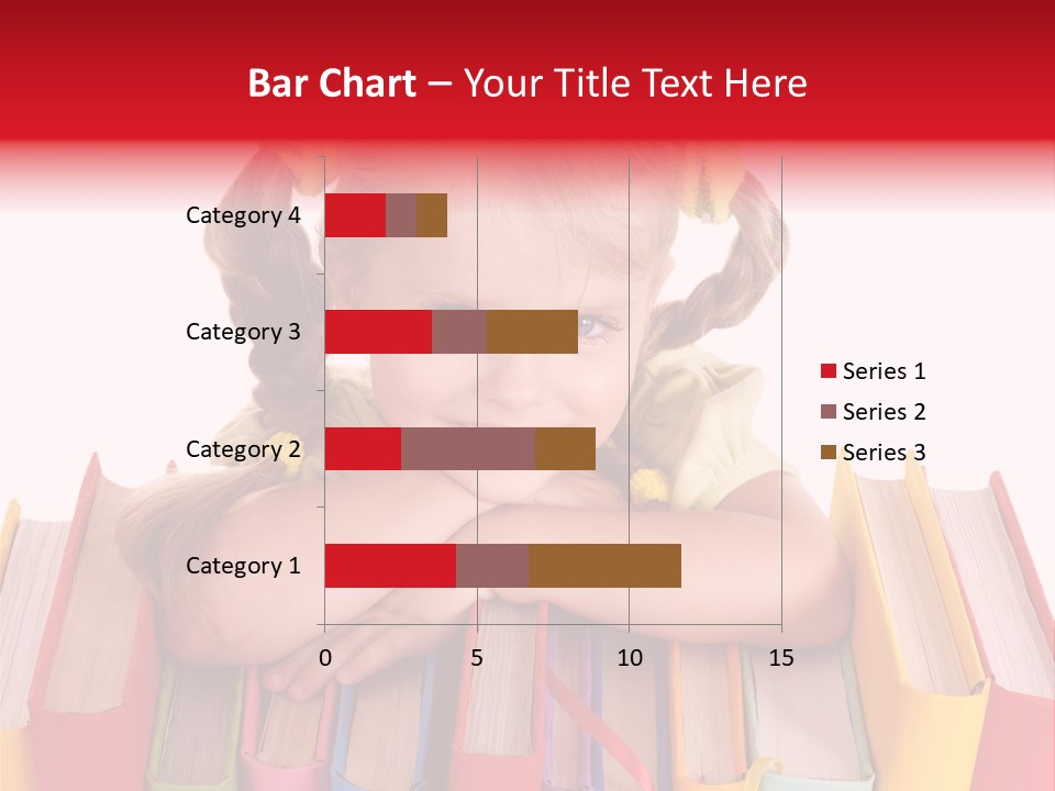 Pile Hardcover Child Prodigy PowerPoint Template