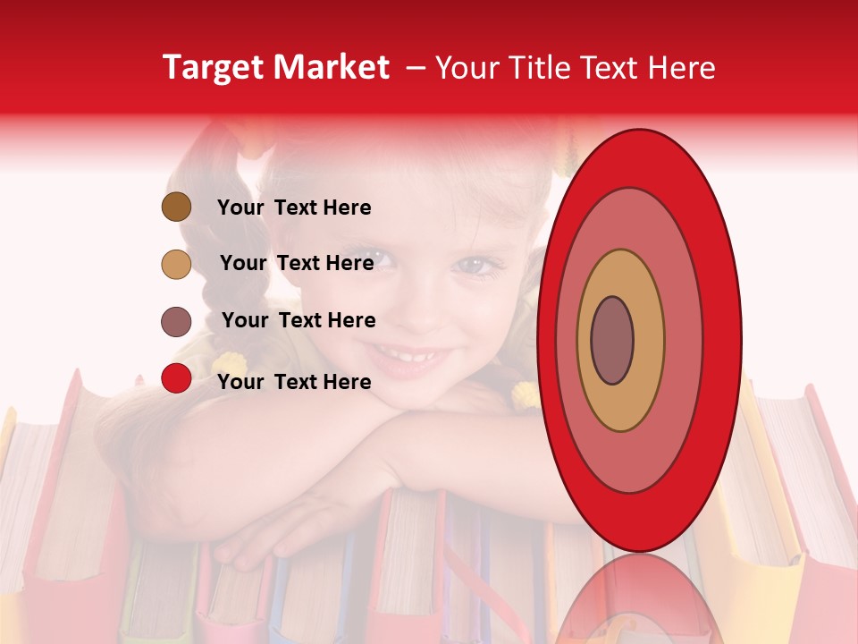 Pile Hardcover Child Prodigy PowerPoint Template
