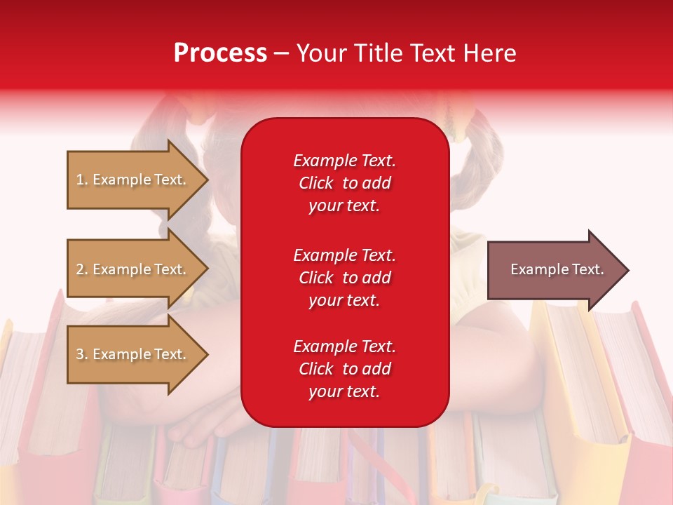 Pile Hardcover Child Prodigy PowerPoint Template