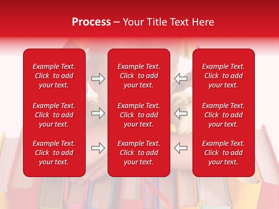 Pile Hardcover Child Prodigy PowerPoint Template