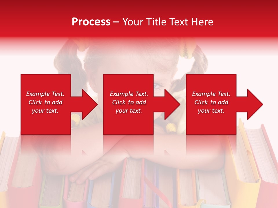 Pile Hardcover Child Prodigy PowerPoint Template