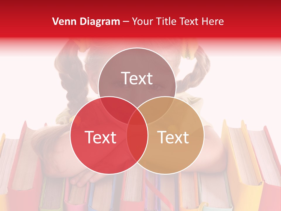 Pile Hardcover Child Prodigy PowerPoint Template