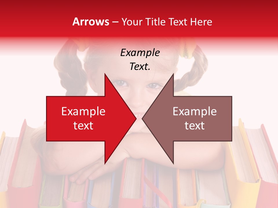 Pile Hardcover Child Prodigy PowerPoint Template