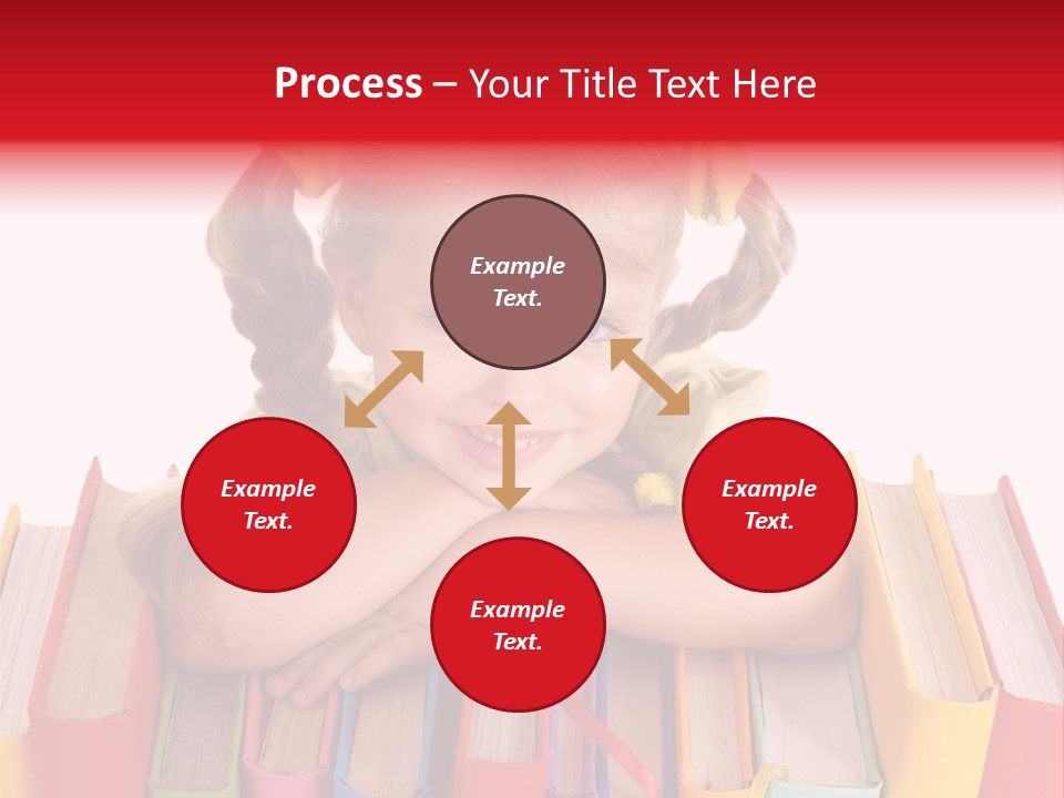 Pile Hardcover Child Prodigy PowerPoint Template