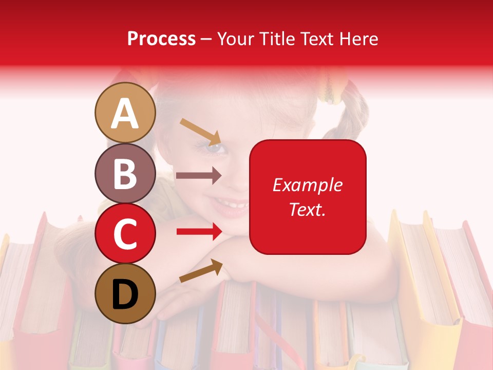 Pile Hardcover Child Prodigy PowerPoint Template