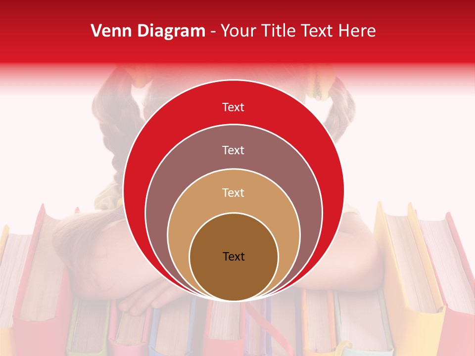 Pile Hardcover Child Prodigy PowerPoint Template