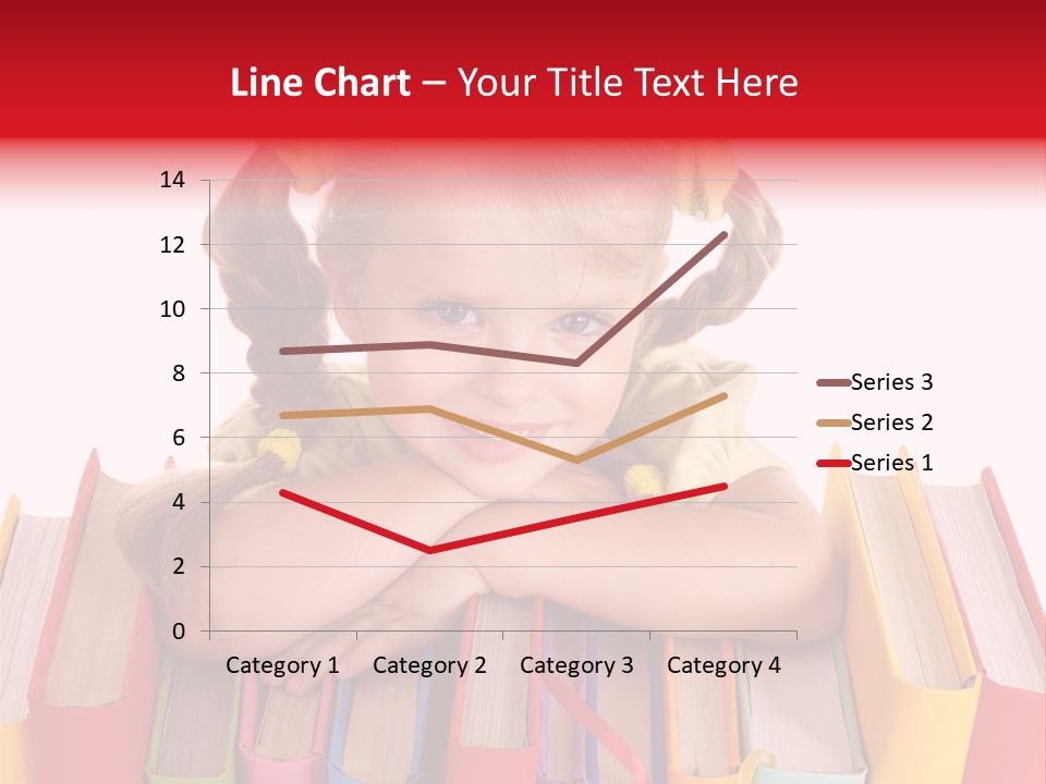 Pile Hardcover Child Prodigy PowerPoint Template