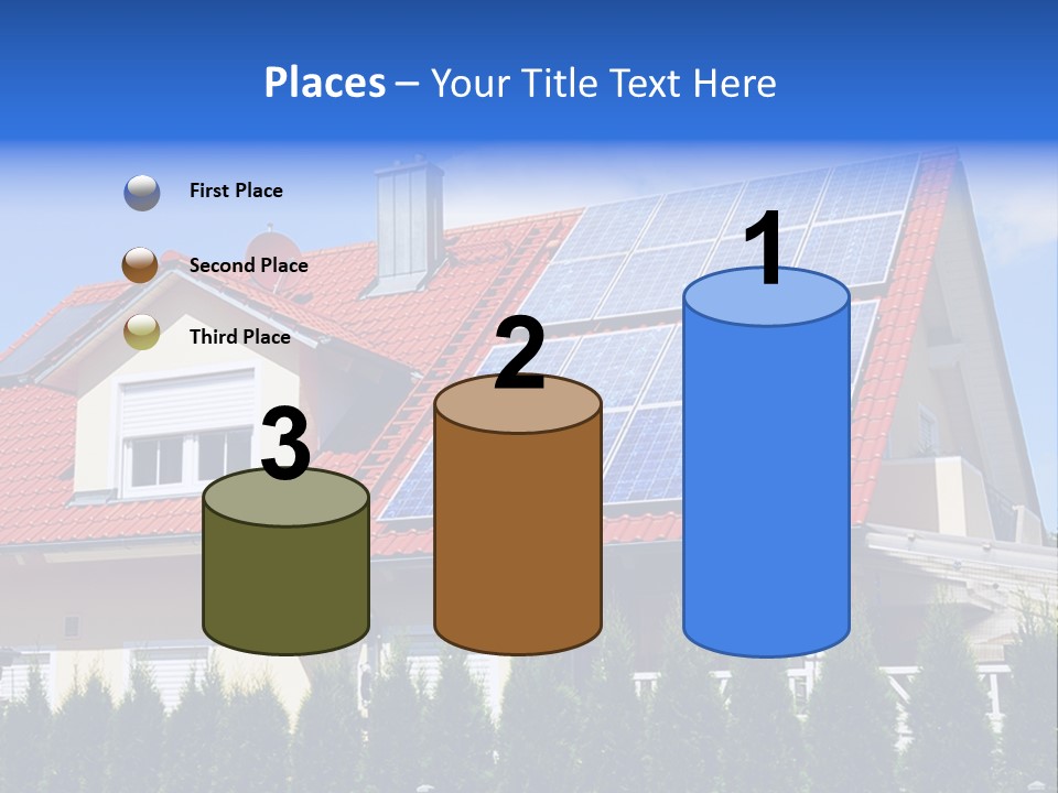 Alternative Environmental Photovoltaic PowerPoint Template