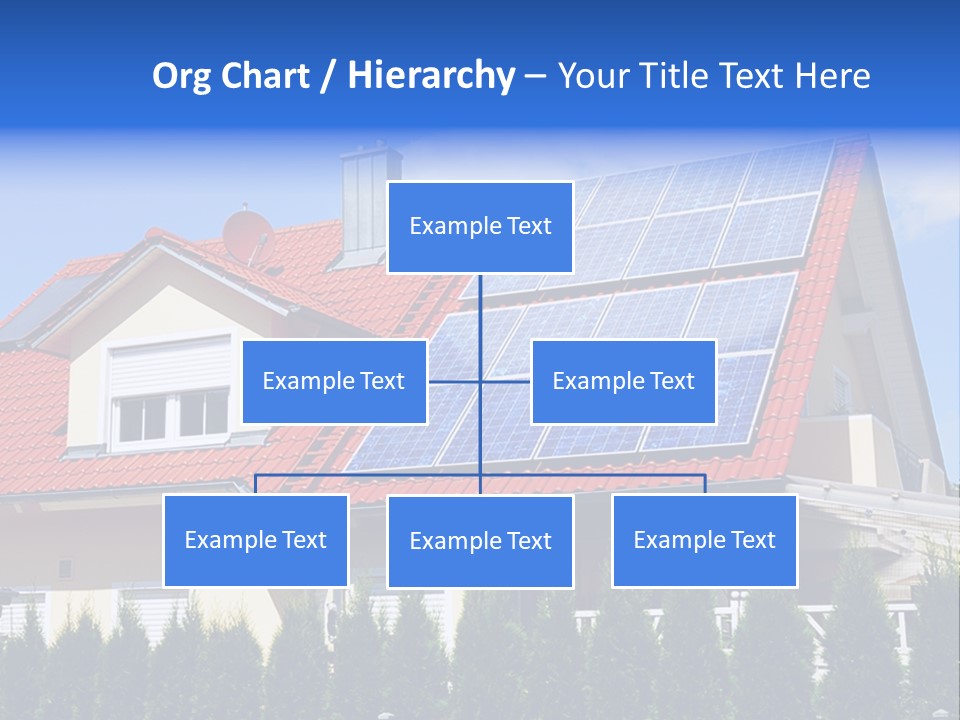 Alternative Environmental Photovoltaic PowerPoint Template