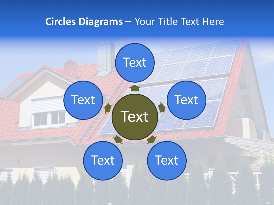 Alternative Environmental Photovoltaic PowerPoint Template