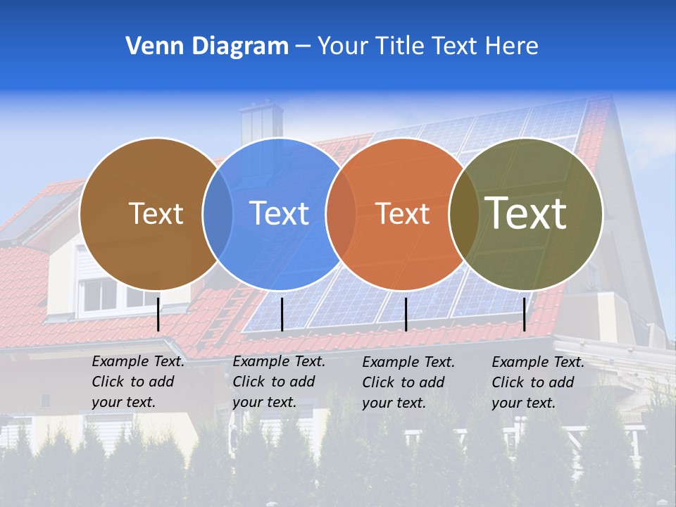 Alternative Environmental Photovoltaic PowerPoint Template