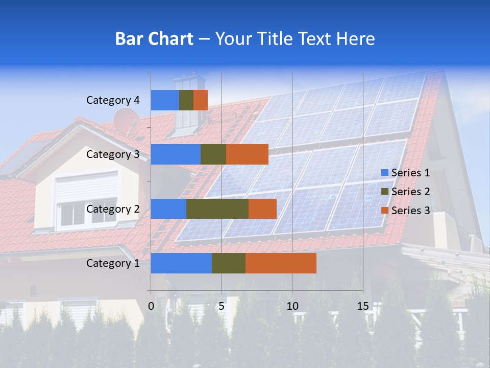Alternative Environmental Photovoltaic PowerPoint Template