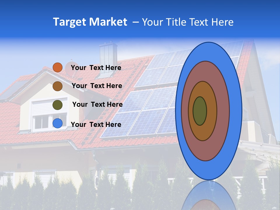 Alternative Environmental Photovoltaic PowerPoint Template