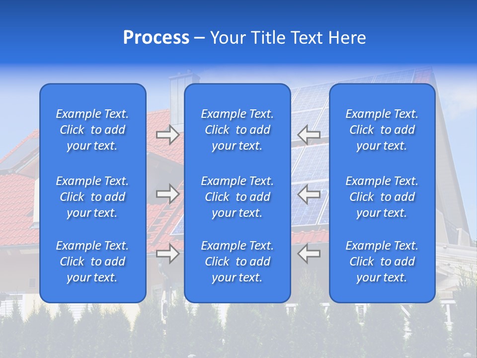Alternative Environmental Photovoltaic PowerPoint Template