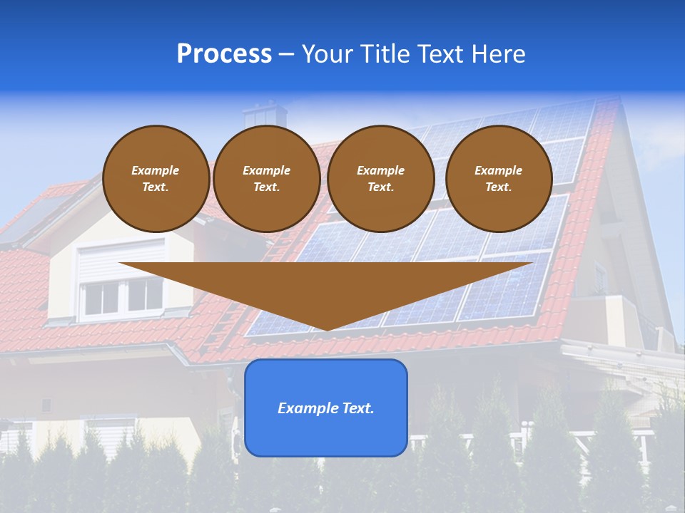 Alternative Environmental Photovoltaic PowerPoint Template