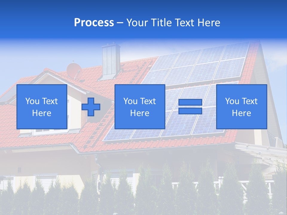 Alternative Environmental Photovoltaic PowerPoint Template