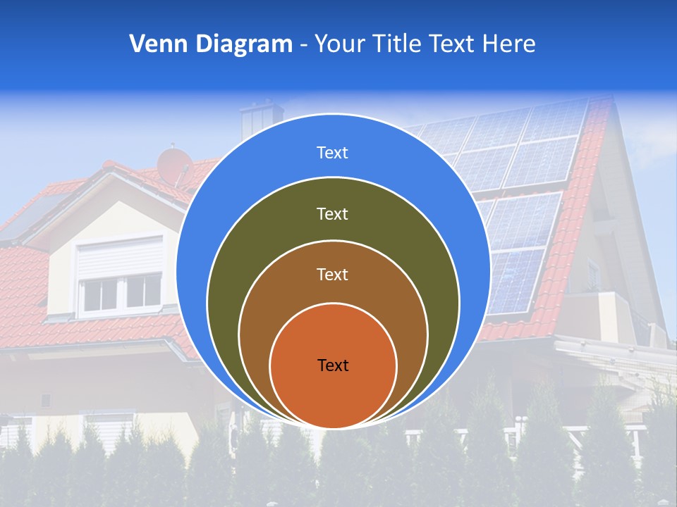 Alternative Environmental Photovoltaic PowerPoint Template