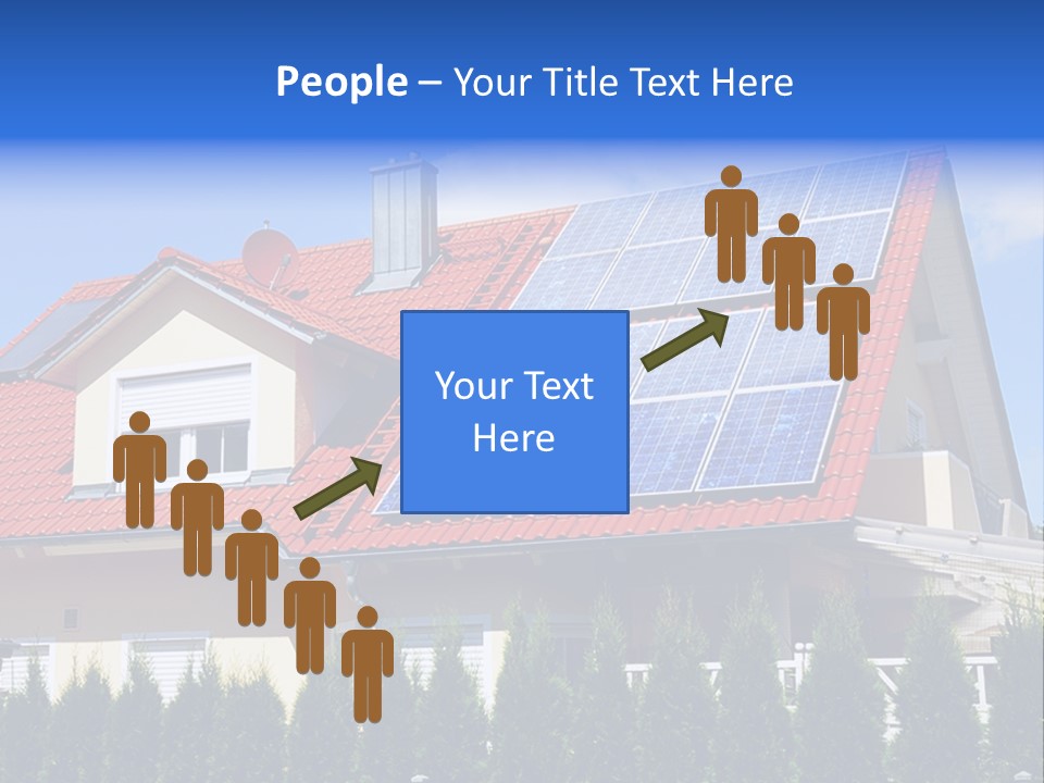 Alternative Environmental Photovoltaic PowerPoint Template