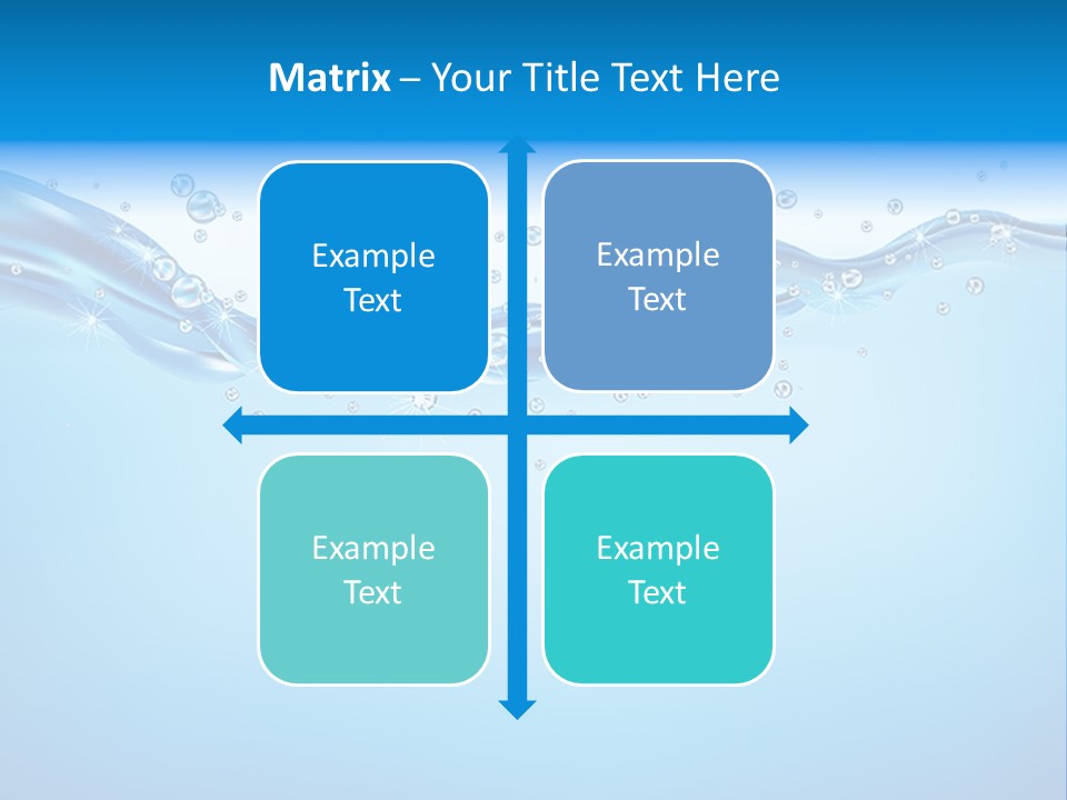 Wave Splash Curve PowerPoint Template
