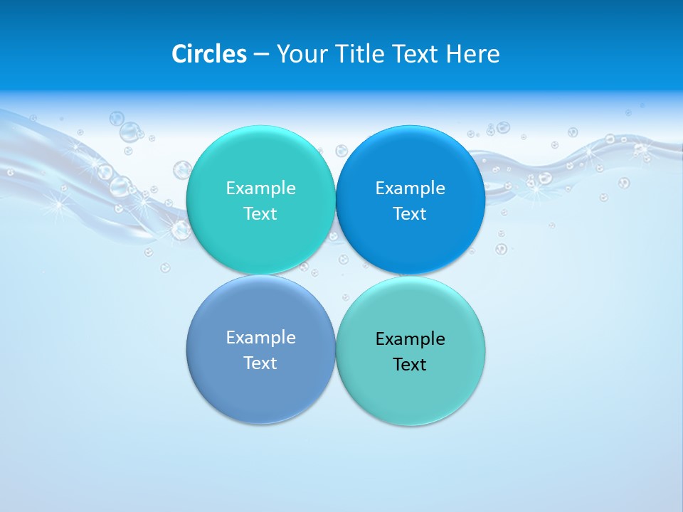 Wave Splash Curve PowerPoint Template