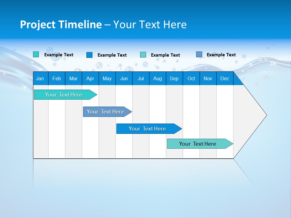 Wave Splash Curve PowerPoint Template