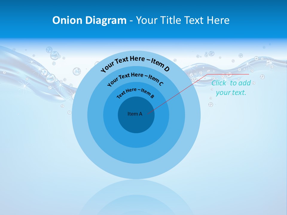 Wave Splash Curve PowerPoint Template