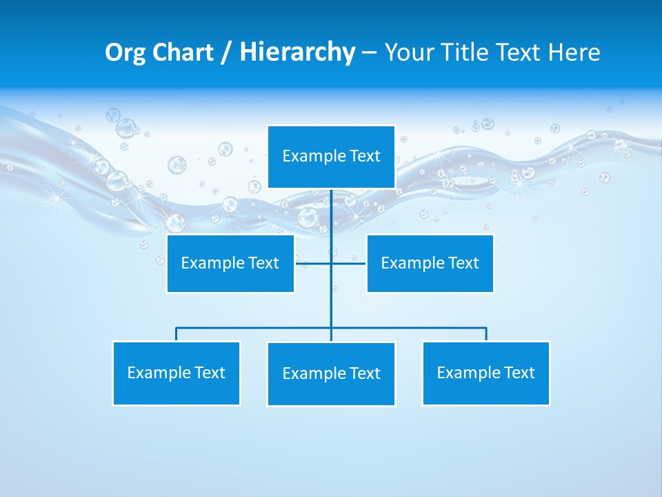 Wave Splash Curve PowerPoint Template
