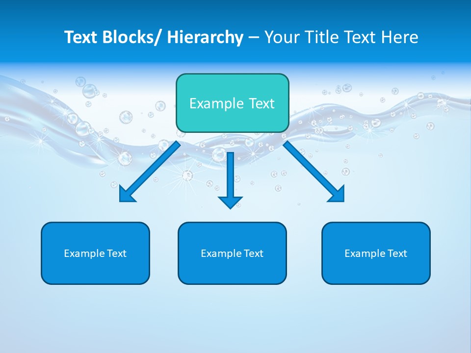 Wave Splash Curve PowerPoint Template