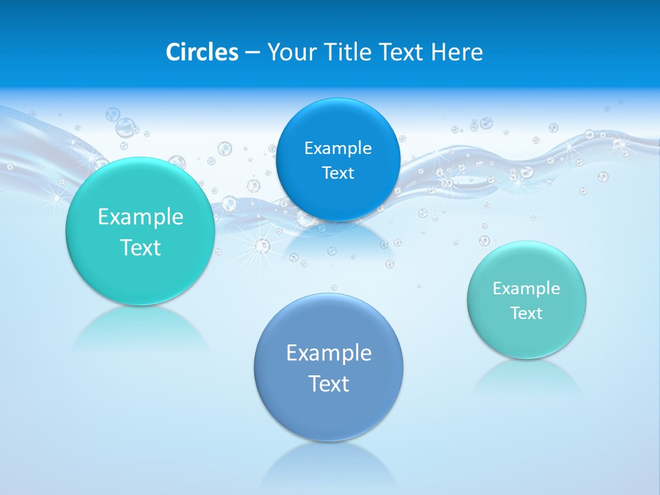 Wave Splash Curve PowerPoint Template