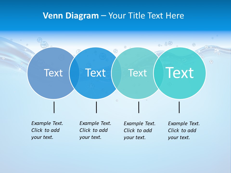 Wave Splash Curve PowerPoint Template