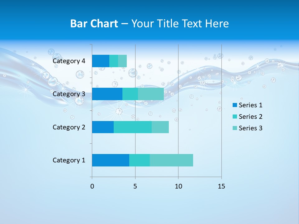Wave Splash Curve PowerPoint Template