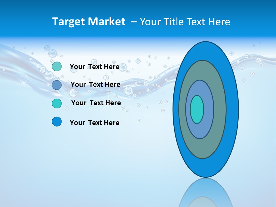 Wave Splash Curve PowerPoint Template