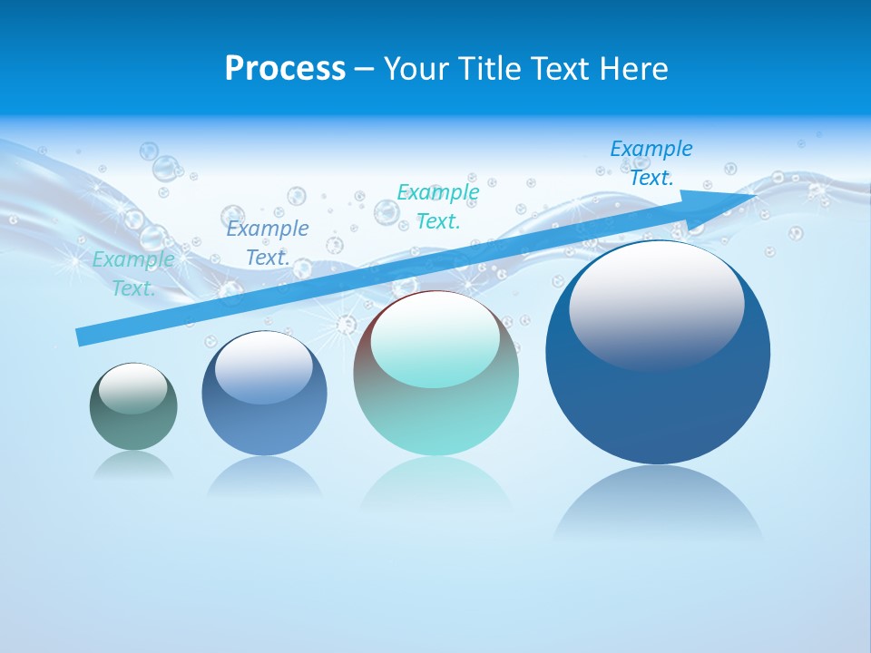 Wave Splash Curve PowerPoint Template